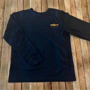 Southern Tide men’s long sleeve quick dry graphic tee shirt | size large